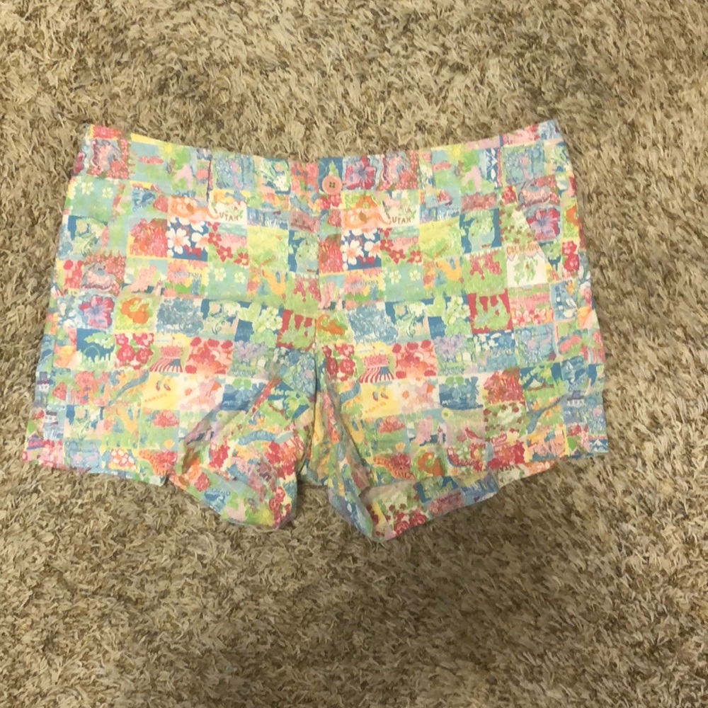 Lilly Pulitzer state shorts size 12